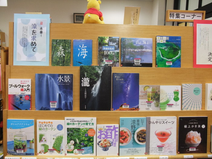 特集コーナー(一般)　①夏本番！「涼」を求めて